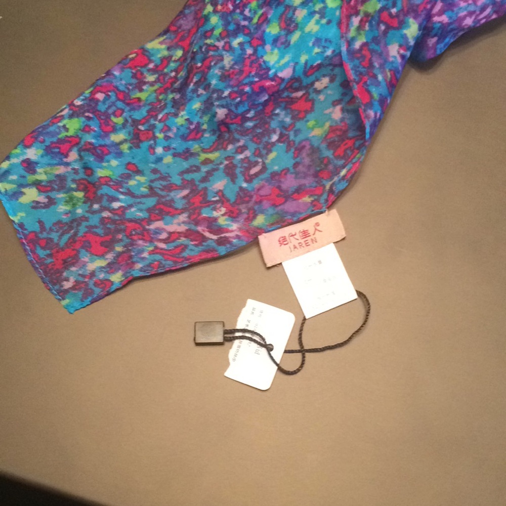 Silk scarf from Asia